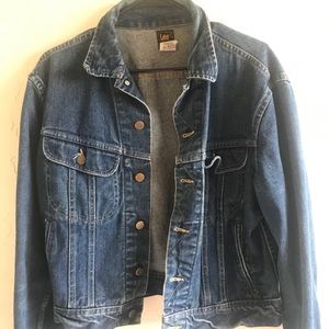 Lee medium-wash denim jacket